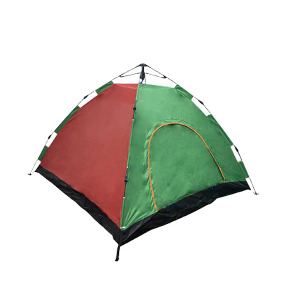 4 Person Pop Up Camping Tent - Red - 2*2*1.4 m Automatic