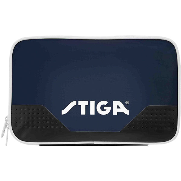 Stiga Double Wallet Stage For Table Tennis Bat - Ping Pong Bat Cover Navy
