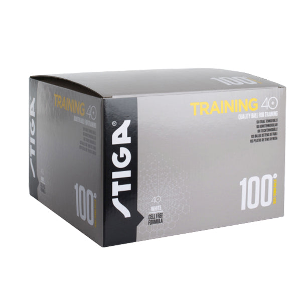 Stiga Training 40+ 100-pack Table Tennis Balls White