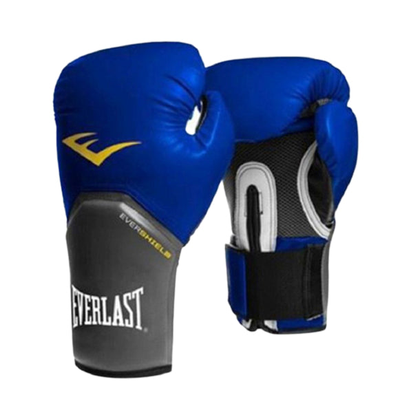 Everlast Elite Pro Style Boxing Gloves - Blue / Grey