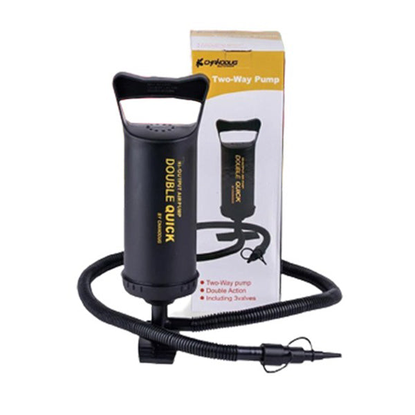 Double Action Two Way Air Pump for Swimming Pool, Mattress Pump, Tubin