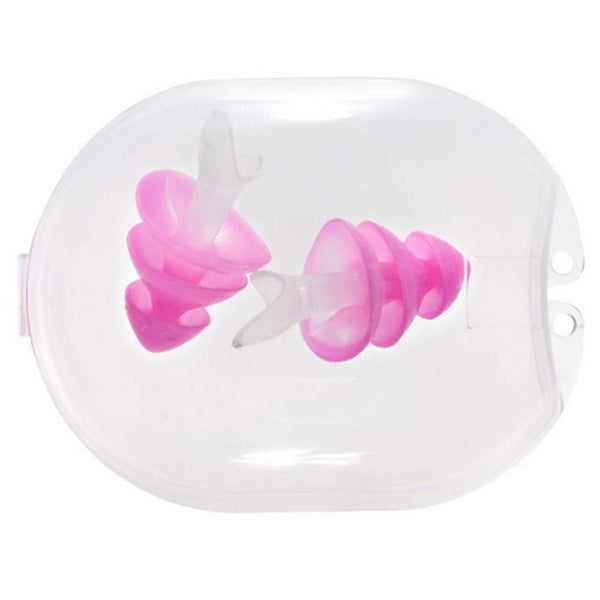 2 Pieces Arena Unisex Ear Plug Clear Pink 000029129
