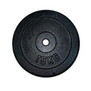1 Piece Iron Weight Plate 2.8 CM Diameter Black