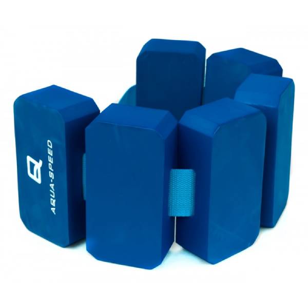 Aqua Speed 6 Pieces Swimming Belt Blue