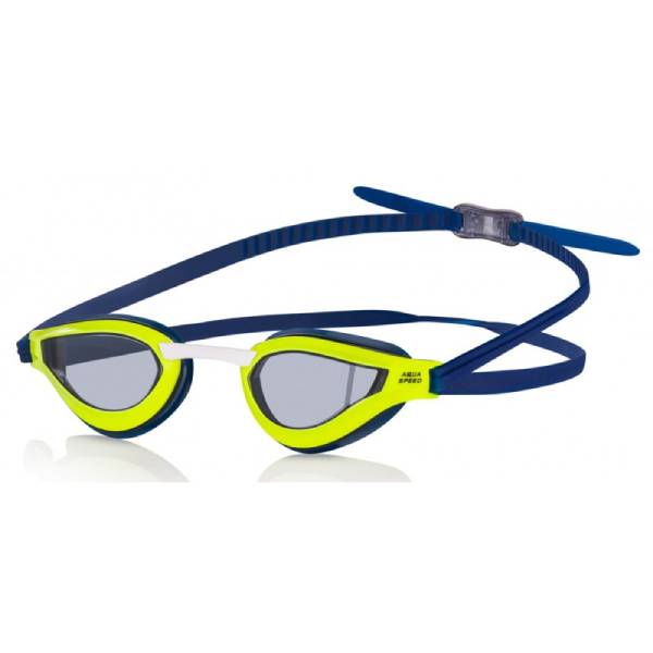 Aqua Speed Unisex Swimming Goggles Rapid Green Navy 30