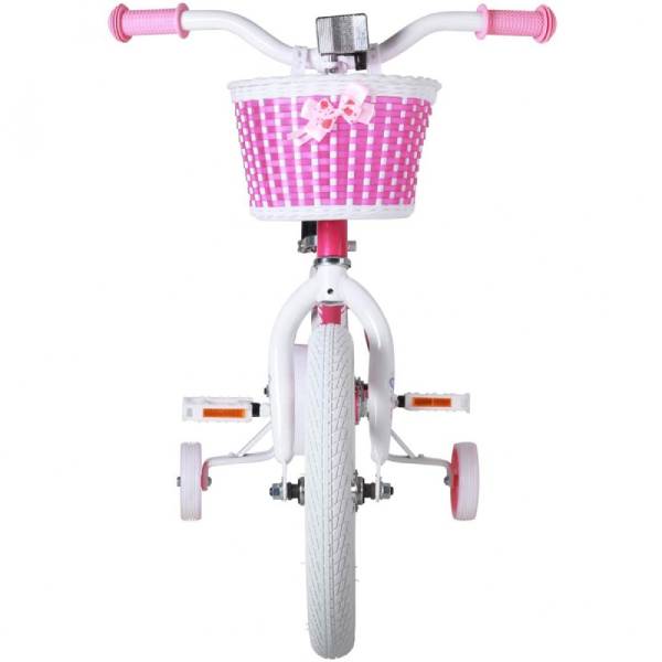 Hiland 16 Inch Joystar Angel Balance Bike With Training Wheels Pink