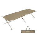 KingCamp Lightweight Aluminum Camping Bed with Carry Bag KC3806A