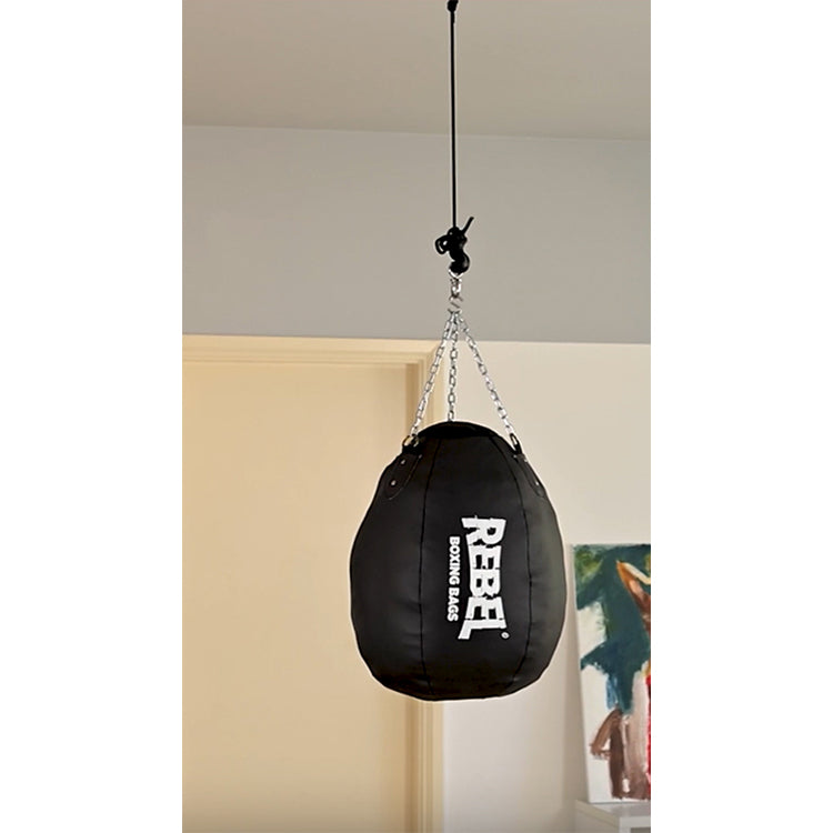Rebel Pear Shaped Leather Boxing Bag