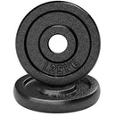 1 Piece Iron Weight Plate 2.8 CM Diameter Black