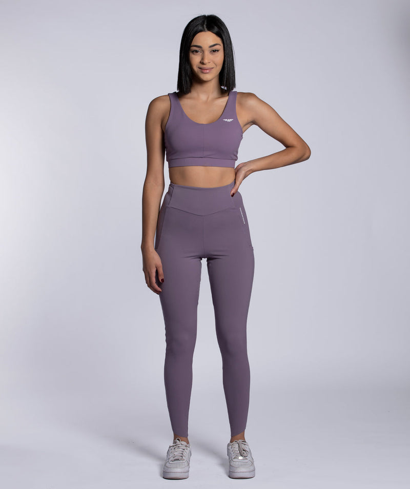 Lilac-Grey Women's Sports Bra – Primal Wear
