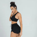 SQUATWOLF Women She-Wolf Crop Shorts