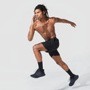 SQUATWOLF Men's Graphic Wordmark Jogger Shorts