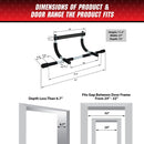 Door Gym Chin Up / Pull up Bar For Upper Body Workout