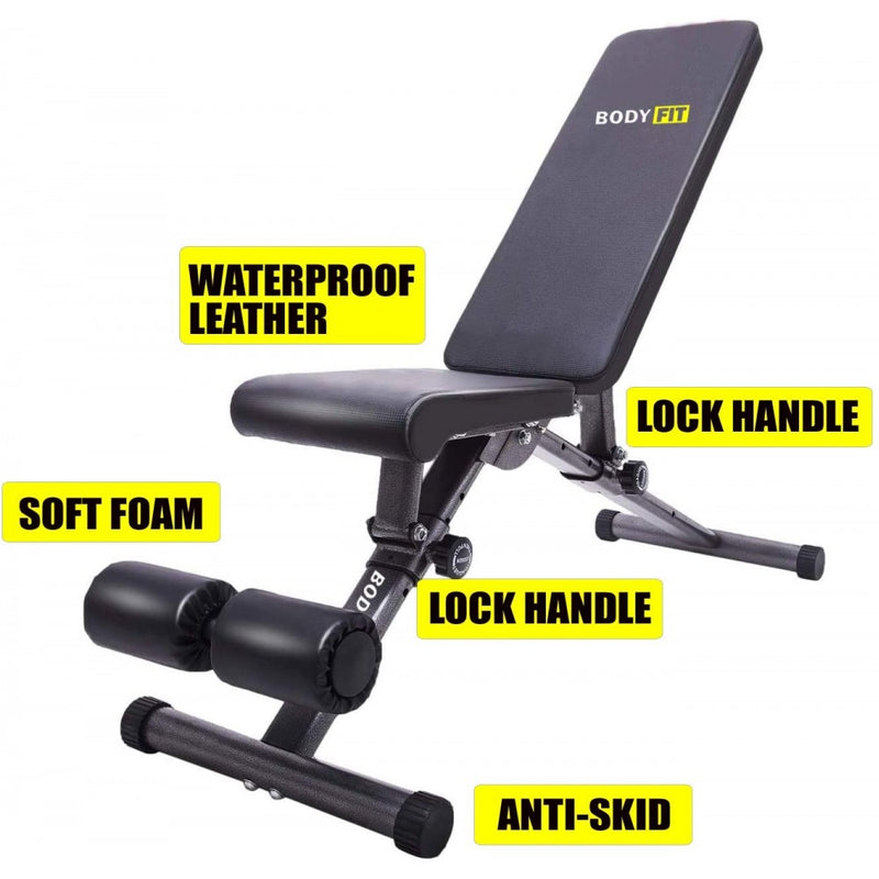BodyFit Adjustable Strength Training Bench