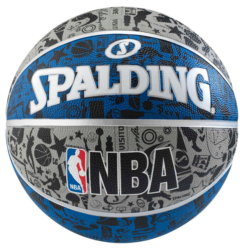 Spalding NBA Graffiti Outdoor Basketball - Size 7