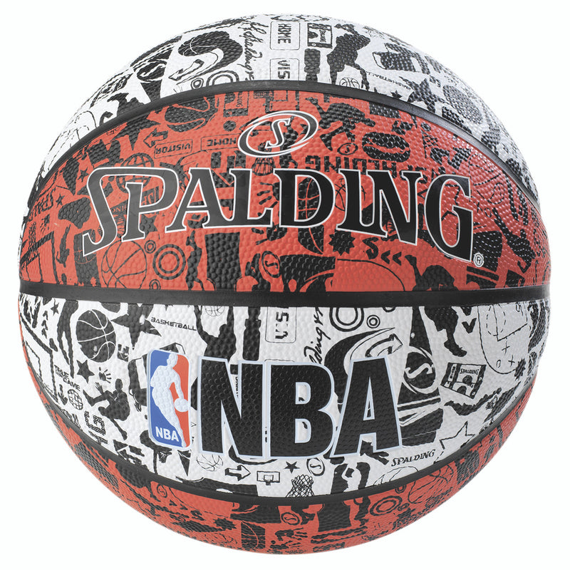 Spalding NBA Graffiti Outdoor Basketball - Size 7