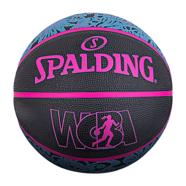 Spalding WCBA Black Outdoor Basketball - Size 6