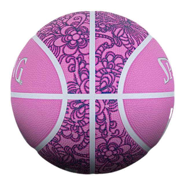 Spalding WCBA Pink Outdoor Basketball - Size 6