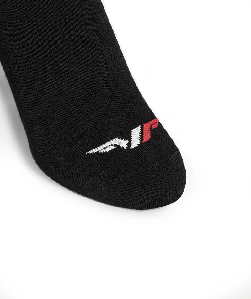 Winnerforce Unisex Smoothy Socks White, Black & Grey -  3 Pairs