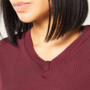 SQUATWOLF Women Code Cropped Drawstring Tee