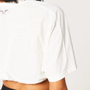 SQUATWOLF Women Code Cropped Drawstring Tee