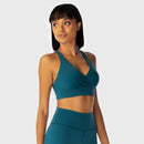 SQUATWOLF Women Infinity Adjustable Wrap Bra