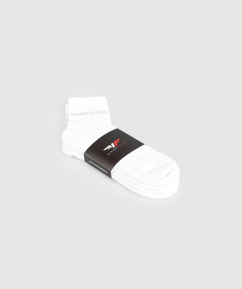 Winnerforce Unisex Nova Socks White - 3 Pairs