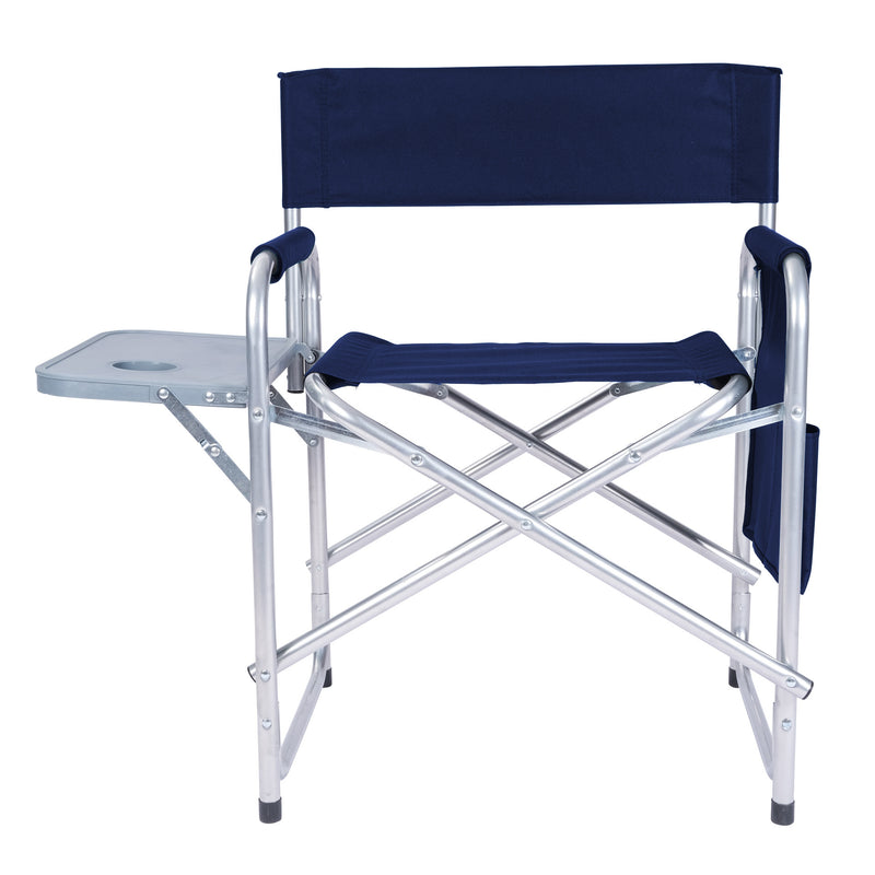 Aluminum Camping Chair With Table and Side Pocket