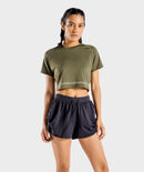 SQUATWOLF Women Flux Crop T-Shirt