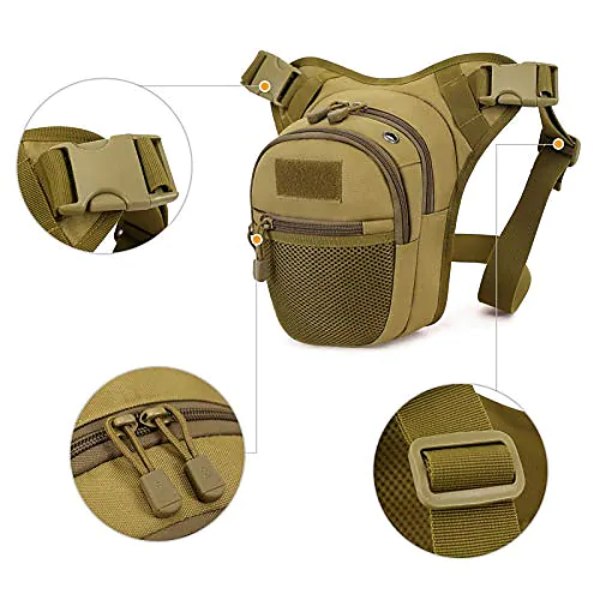 Tactical Drop Leg Waist Bag Military