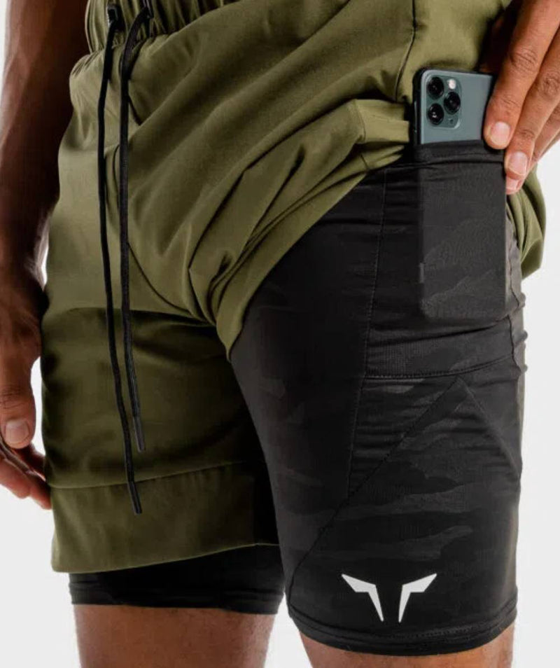 SQUATWOLF Men's Limitless 2 In 1 Shorts