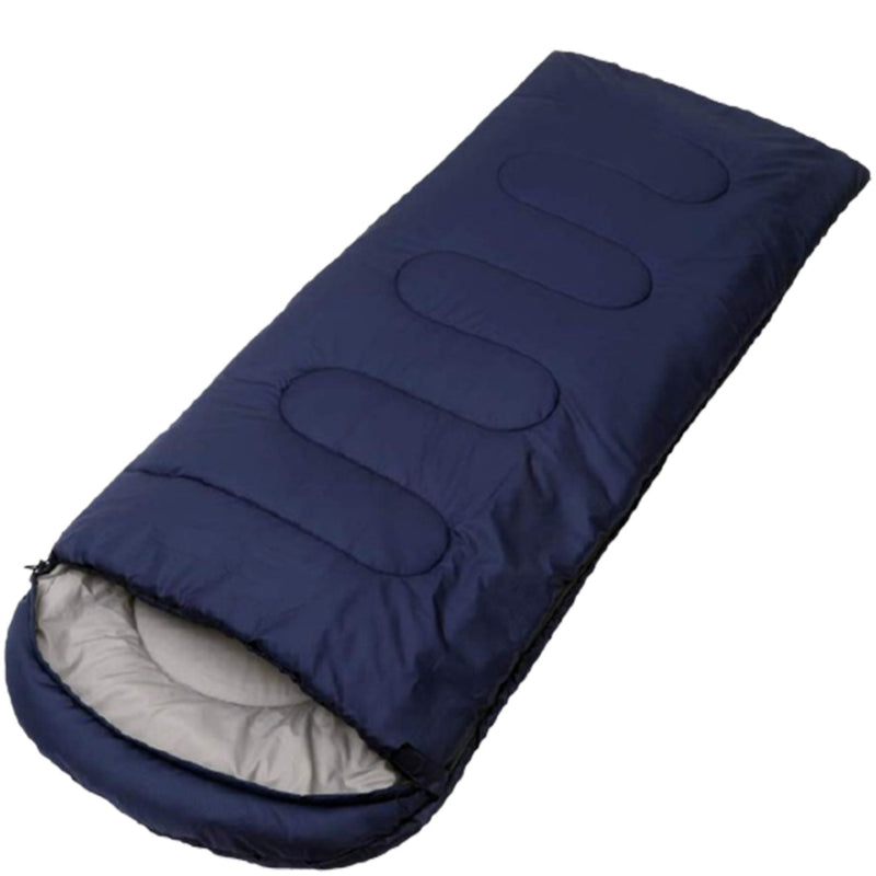 Sleeping Bag Waterproof Camping Dark Blue