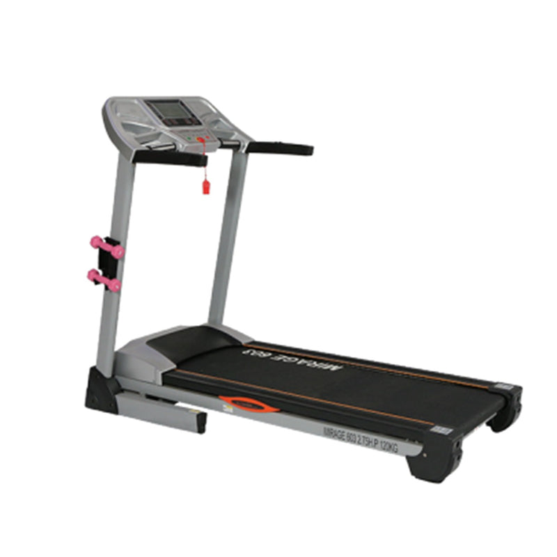 Motorized Treadmill Mirage 603 with Dumbbells & Twister