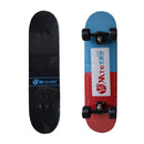 Straight Blue Red Led Light Up Wheel Skateboard