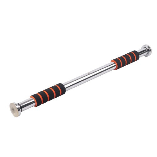 Door Gym / Pull up  Bar - Silver - Black - Orange - Adjustable 62 cm - 100 cm