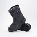 Classic Black Unisex Snow Boots Apres-Ski