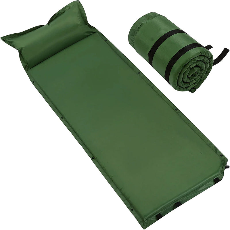 Self Inflatable Camping Mat Olive Green