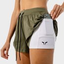 SQUATWOLF Women Flux 2-in-1 Shorts