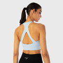 SQUATWOLF Women Infinity Zip Up Workout Bra