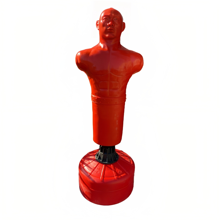 Free Standing Punching / Boxing Dummy Rubber Red Silicon 180 cm