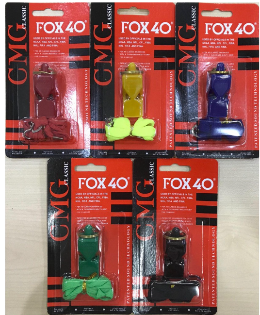 Fox40 CMG Whistle + Wrist Lanyard