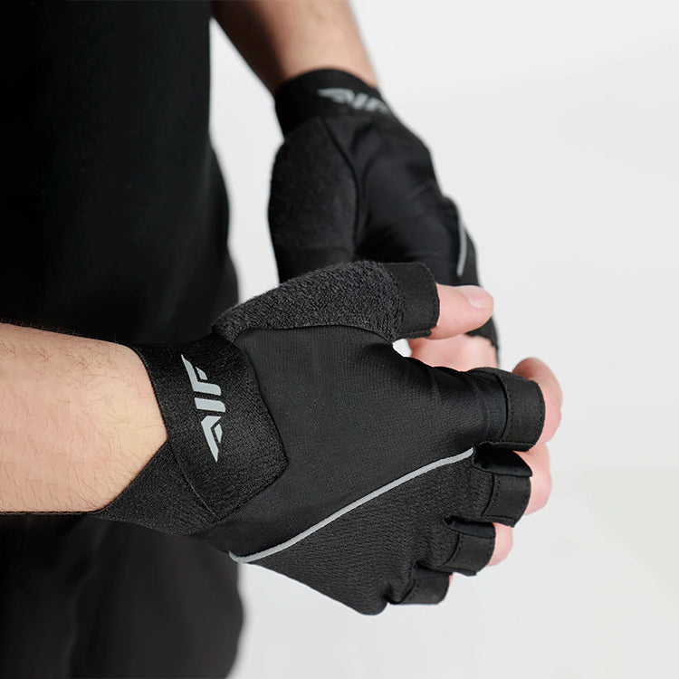 Winnerforce Unisex Black Gloves