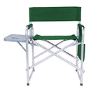 Aluminum Camping Chair With Table and Side Pocket