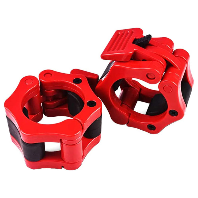 2x 50mm Collar Olympic Barbell Dumbbell Clips Clamps Weight Bar Lock