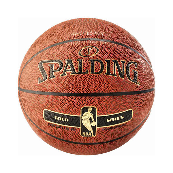 Spalding NBA Highlight Black Gold Basketball Size 7