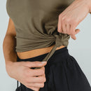 SQUATWOLF Women She-Wolf Crop Top