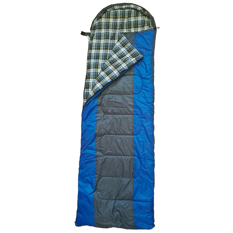 Chanodug Sleeping Bag Waterproof Camping Blue Black -10°c
