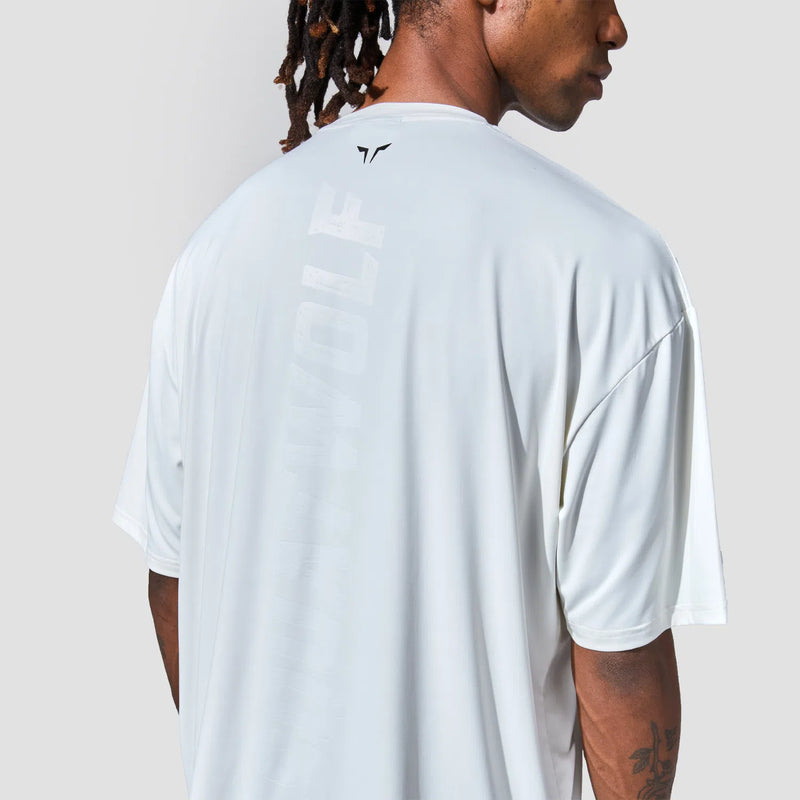 SQUATWOLF Men's Graphic Wordmark Oversized T-Shirt
