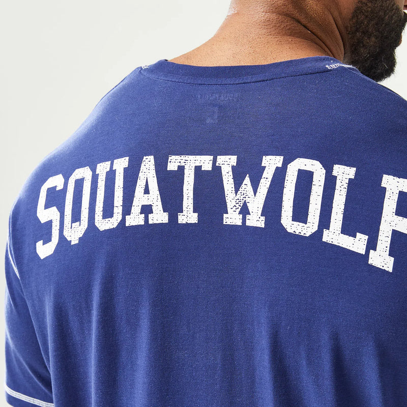 Squat Wolf Men's Golden Era Core Oversized T-Shirt