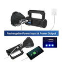 Multi-function Portable Searchlight with Power Bank - 590 - XHP50